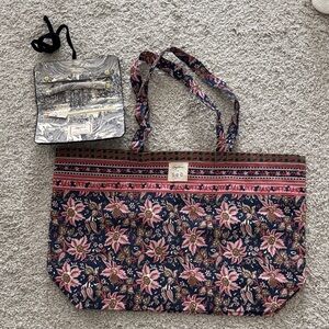 Sezane floral accessories bundle